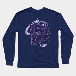 Magus Elgar Logo (Purple) Long Sleeve T-Shirt